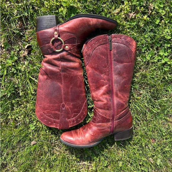 Harley-Davidson Shoes - Harley Davidson Leather Boots in Brown Marlene